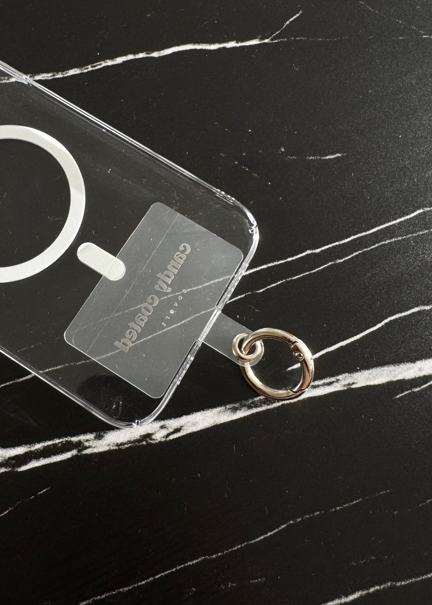 spring tulip crossbody phone chain