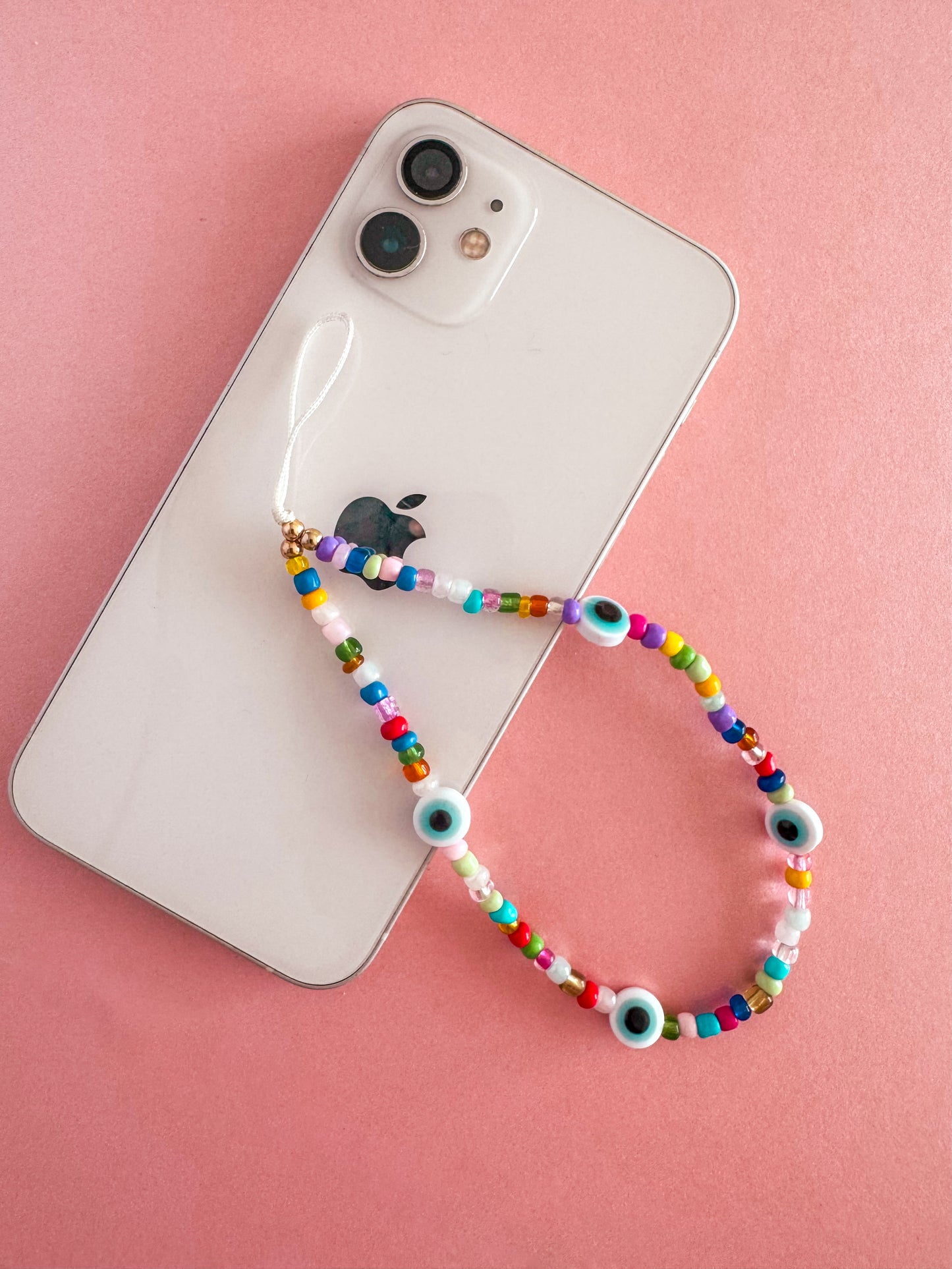 evil eye phone charm strap